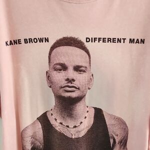 Kane Brown Different Man Pink Graphic Tee